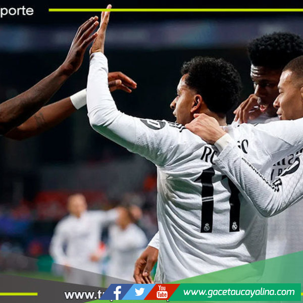 Rodrygo lidera victoria del Real Madrid sobre Brest en la Champions League