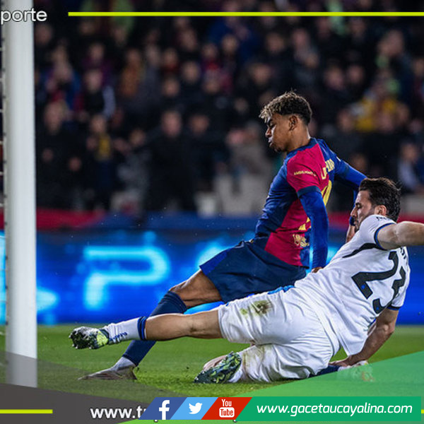 Barcelona y Atalanta empatan 2-2 en fase de liga