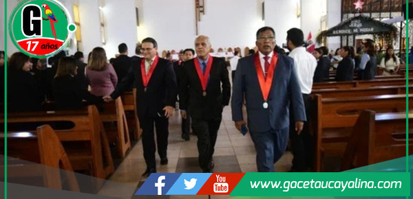 Juez Hermógenes Lima Reconoce Labor del GORE Ucayali.