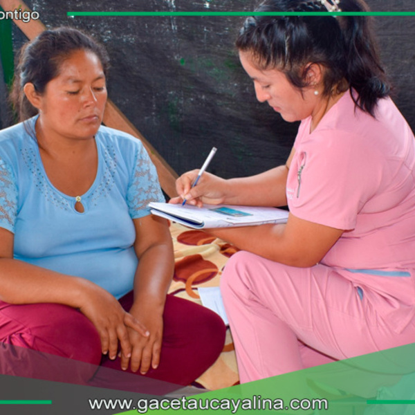 Hospital Intercultural auxilia a paciente en su domicilio