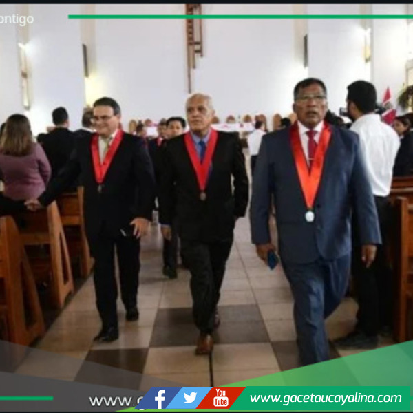 Juez Hermógenes Lima Reconoce Labor del GORE Ucayali.