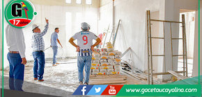 Alcalde supervisa avance de remodelación del Palacio Municipal en Sepahua