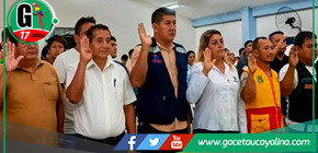 Alcalde Tovar Espinoza Chávez Juramenta al Comité de Seguridad.