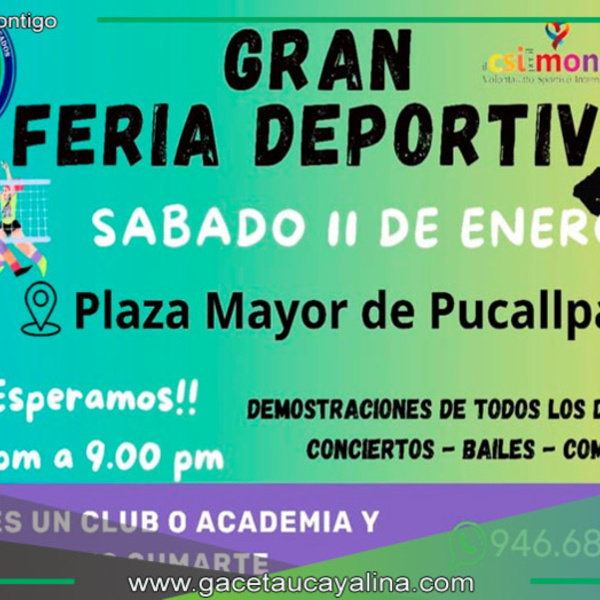  Vicariato organiza día deportivo en la Plaza de Armas