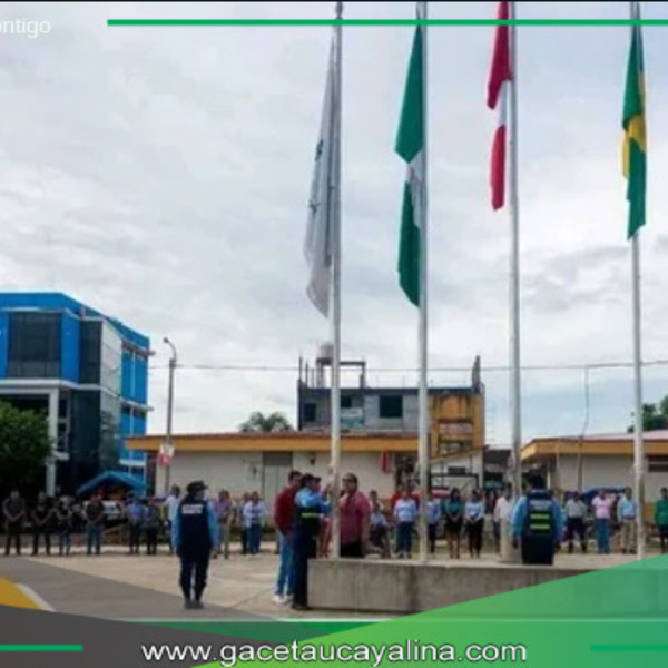 Primer Izamiento de Banderas 2025.