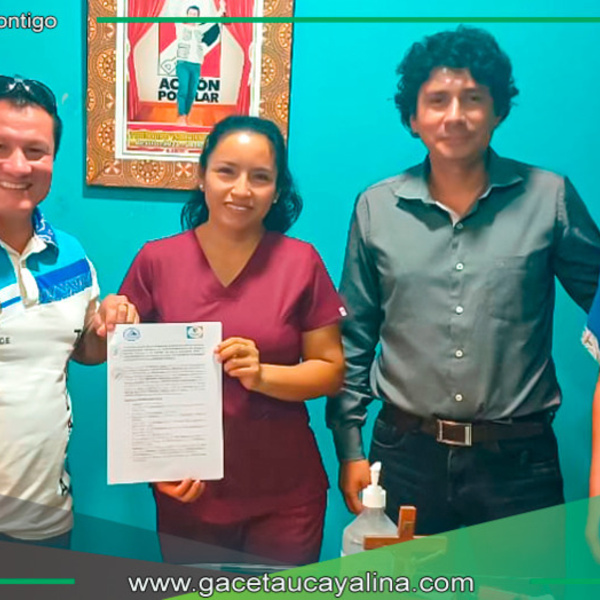 Tahuania firma convenio para mejorar atención médica