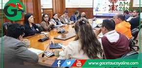 Alcaldesa Janet Castagne lidera mesa técnica en Lima por meandro Parahuashá