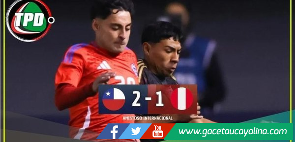 Perú cayó 2-1 ante Chile con un autogol en la última jugada en Santiago