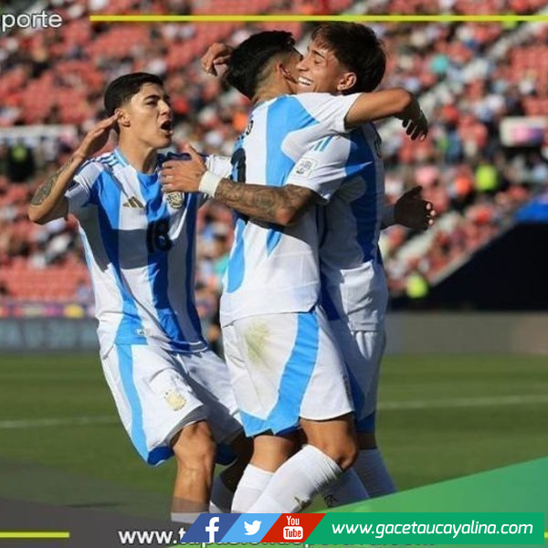 Argentina golea 4-0 a Nigeria y se instala con autoridad en cuartos de final del Mundial Sub 20.