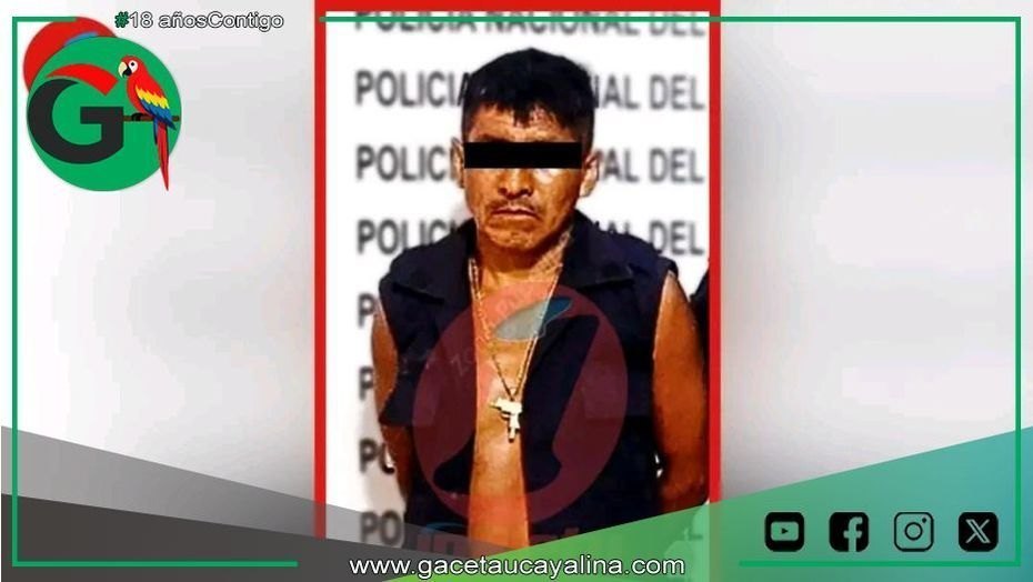 Sujeto fue capturado por procesos judiciales en Alexander Von Humbolt.