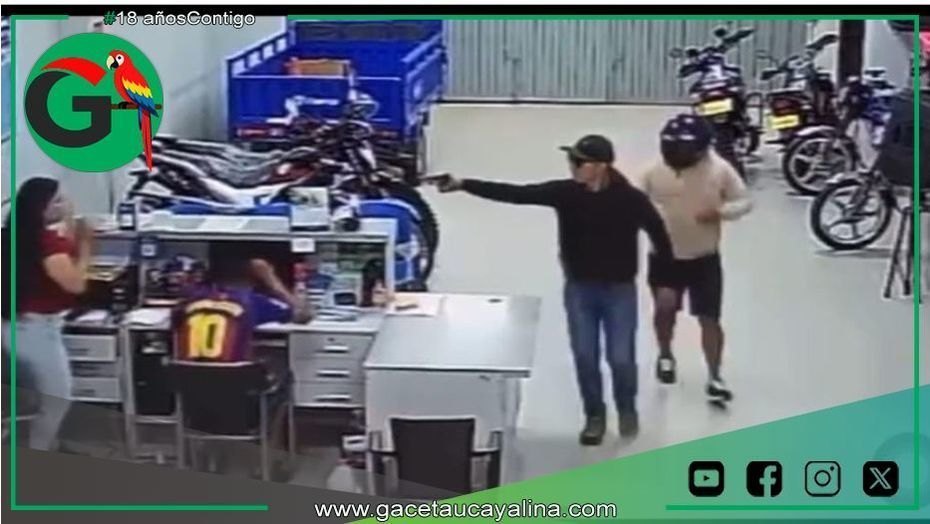 Tienda Tamoshi Motor fue víctima de asalto a mano armada en San Martín.