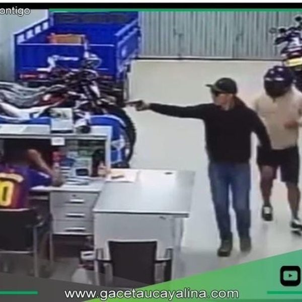 Tienda Tamoshi Motor fue víctima de asalto a mano armada en San Martín.