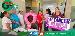 Hospital Regional de Loreto inició semana de la lucha contra el cancer.