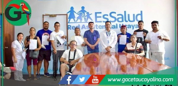 EsSalud Ucayali entrega certificados y promueve atención inclusiva regional