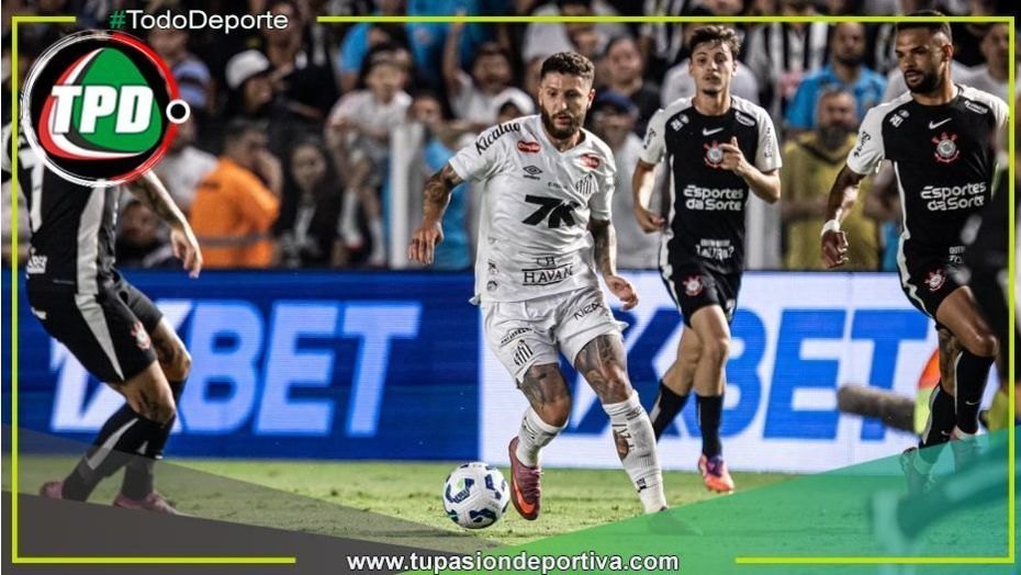 Santos derrotó 3-1 a Corinthians en el Brasileirao, con destacada actuación de Zé Rafael