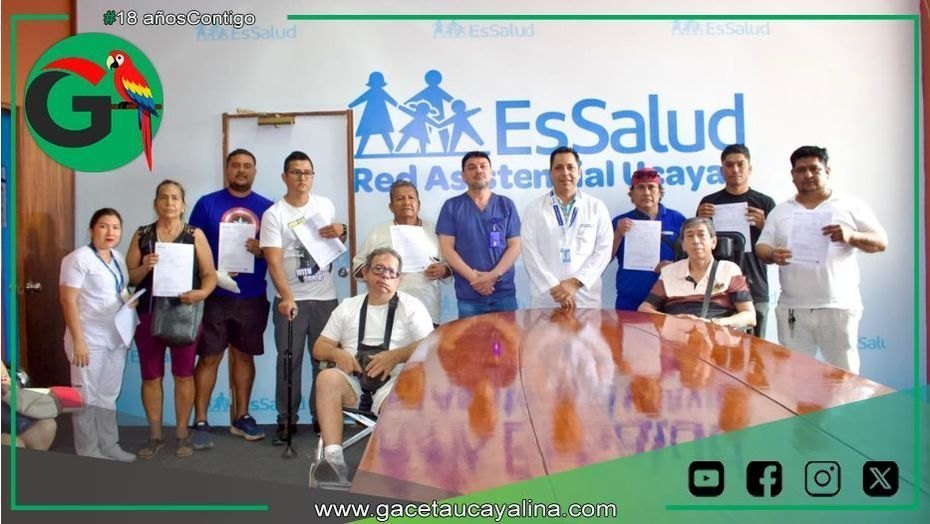 EsSalud Ucayali entrega certificados y promueve atención inclusiva regional