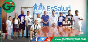 EsSalud Ucayali entrega certificados y promueve atención inclusiva regional