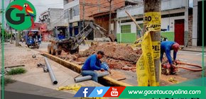 Municipalidad de Coronel Portillo soluciona deterioro del jirón Tacna