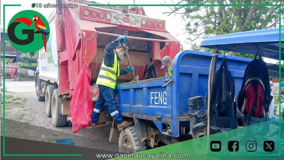 Sepahua refuerza limpieza y segregación responsable en todo el distrito