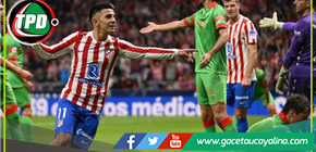  Atlético venció 1-0 a Osasuna y regresó a puestos de Champions