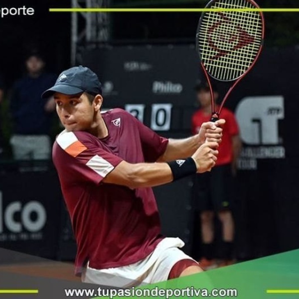 Gonzalo Bueno avanza a cuartos de final en Curitiba tras gran victoria ante Thiago Monteiro