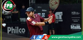 Gonzalo Bueno avanza a cuartos de final en Curitiba tras gran victoria ante Thiago Monteiro