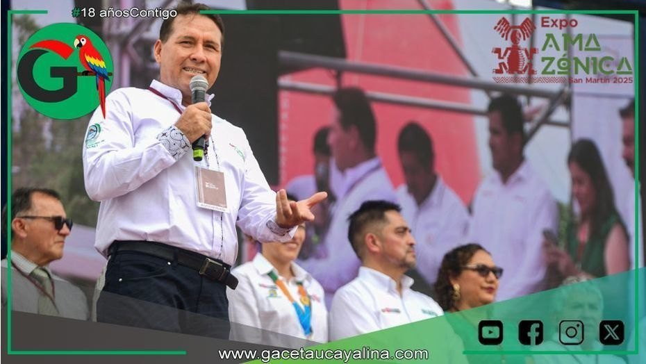 Manuel Gambini destaca presencia ucayalina en Expo Amazónica 2025