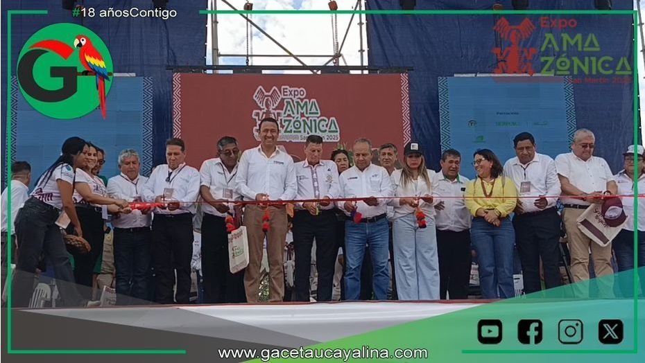 Gobernadores y ministros inauguran Expo Amazónica 2025 en Tarapoto