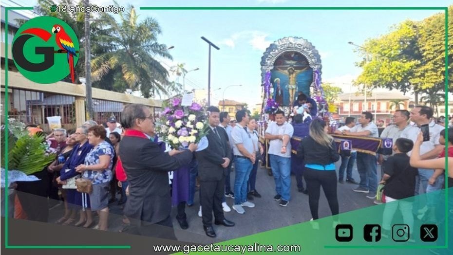Corte Superior de Loreto recibe imagen del Señor de Los Milagros