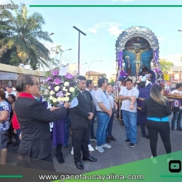 Corte Superior de Loreto recibe imagen del Señor de Los Milagros