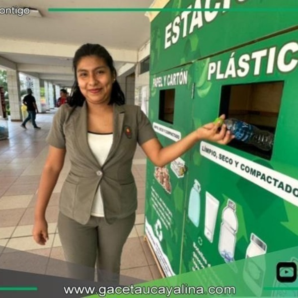 Municipalidad de Coronel Portillo inaugura estación ecológica de reciclaje