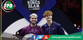 Jannik Sinner domina a Carlos Alcaraz y repite corona en el Six Kings Slam