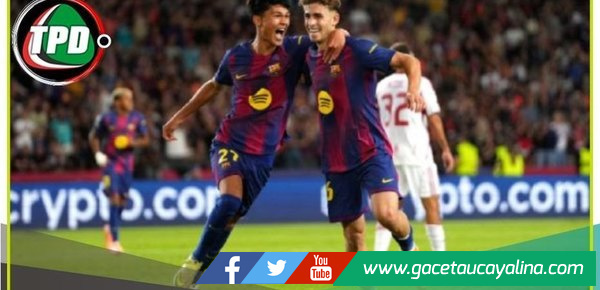 Barcelona arrasó al Olympiacos con goleada 6-1