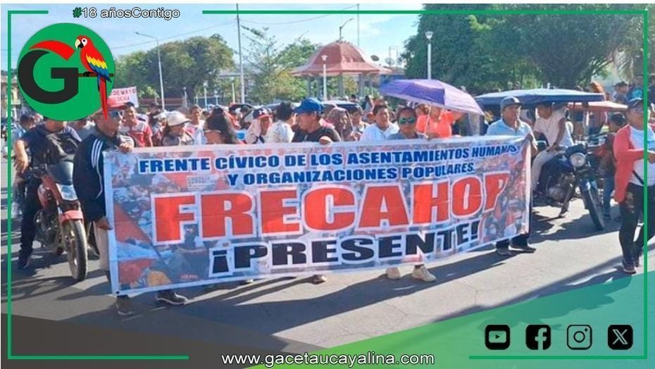 Moradores exigen titulación pendiente al GOREL.