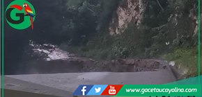 Intensas lluvias activan quebradas y aíslan Bagua tras el colapso de la carretera.