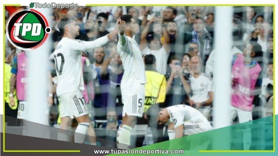 Real Madrid mantiene su puntaje perfecto en la Champions