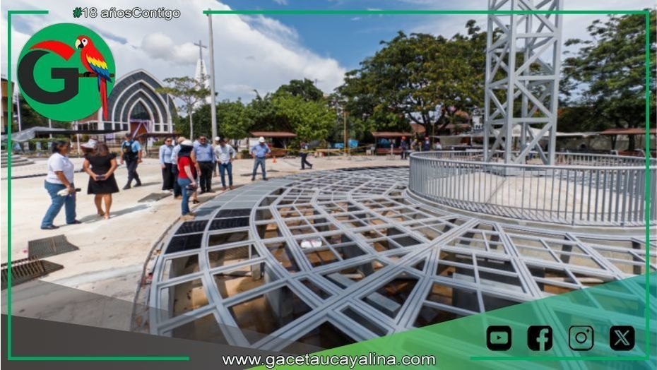 Plan Copesco entregará la nueva Plaza de Armas de Pucallpa en Noviembre