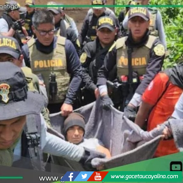 Policías enfrentan ataque armado durante liberación de pareja herida en Hatunyunca.