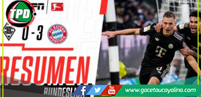 Bayern Múnich vence con autoridad y continúa invicto en la Bundesliga