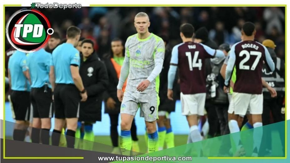 Manchester City pierde 1-0 ante Aston Villa y Arsenal es líder
