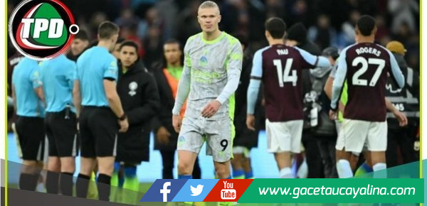Manchester City pierde 1-0 ante Aston Villa y Arsenal es líder 
