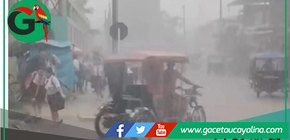 Ucayali soporta lluvias intensas y descenso térmico por nuevo friaje regional.