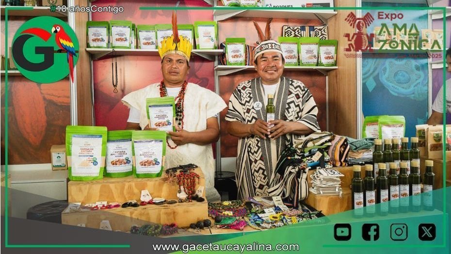 Pabellón Minam exhibe cacao, café y castaña amazónica sostenible en la Expo Amazónica