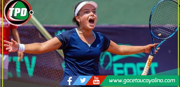 Lucciana Pérez alcanza su primera final en un torneo ITF en Estados Unidos.