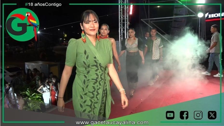 Diseñadores amazónicos brillaron en lanzamiento del Viva Pucallpa 2025
