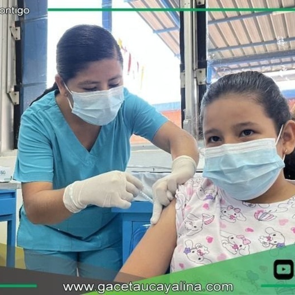 EsSalud Ucayali vacunó a quinientos niños contra la tos ferina