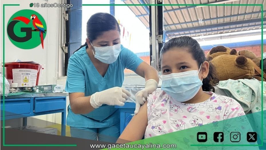 EsSalud Ucayali vacunó a quinientos niños contra la tos ferina