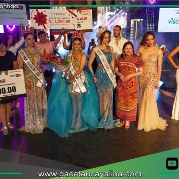 Kennya Marquez es coronada como la nueva "Miss Pucallpa 2025"