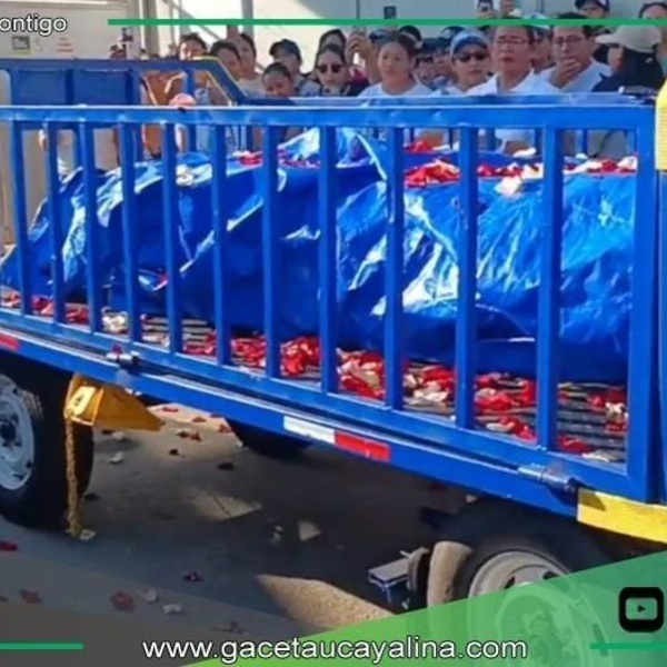 Féretro de joven piloto ucayalino es repatriado a Pucallpa