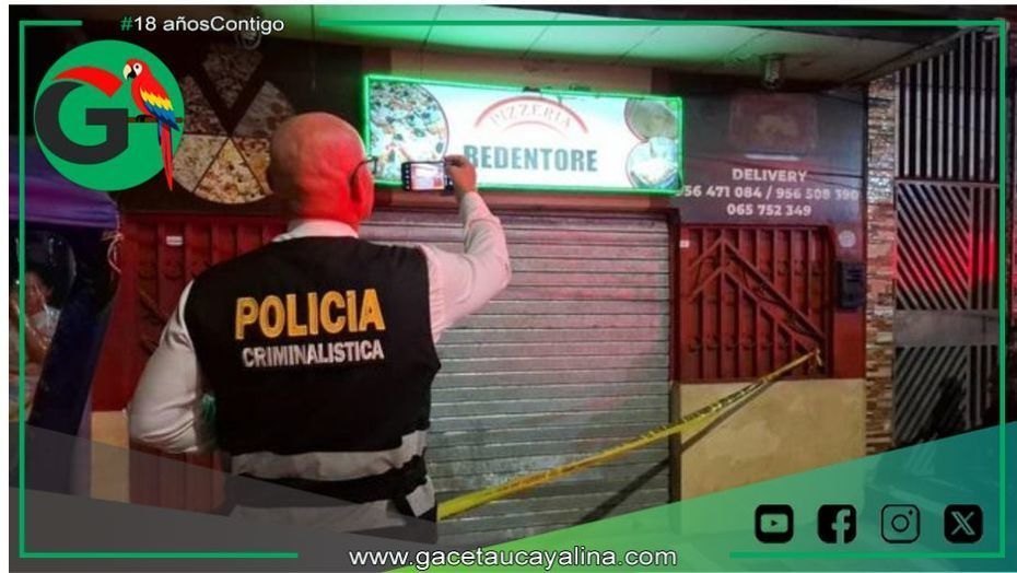 Empresario loretano fallece tras ser atacado a balazos por dos sujetos al interior de su local.